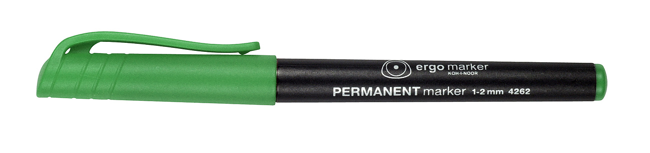 Marker Permanent- Marker  1,0 mm  - 2,0 mm Rundspitze / Gruen
