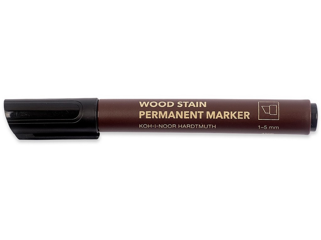 Marker M&#246;bel- Reparatur 1 - 5 mm Keilspitze  - Mahagoni -