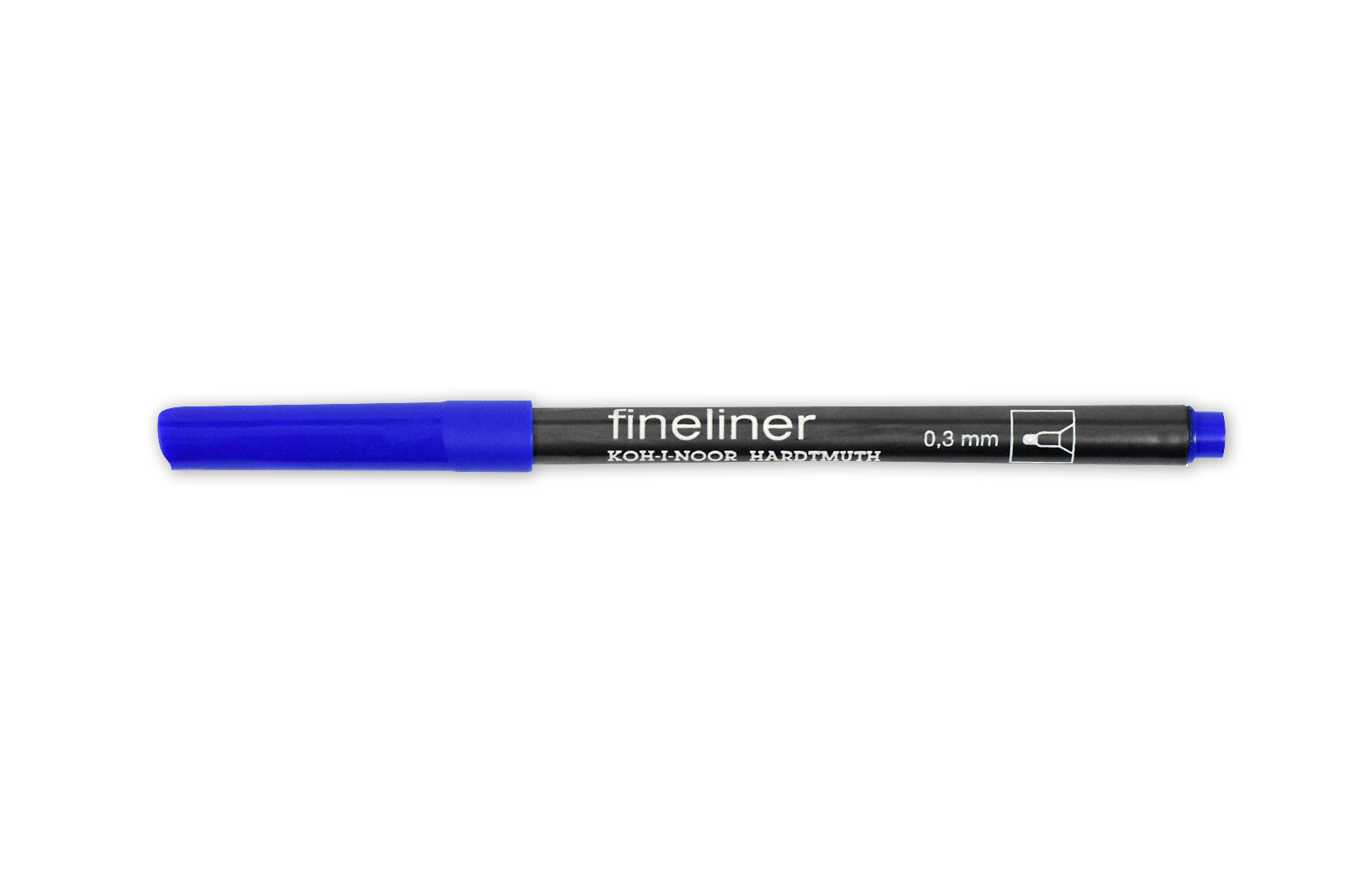 Fineliner - Feinschreiber ,  Rundspitze - 0,3 mm Strichst&#228;rke  / 15 - Blue