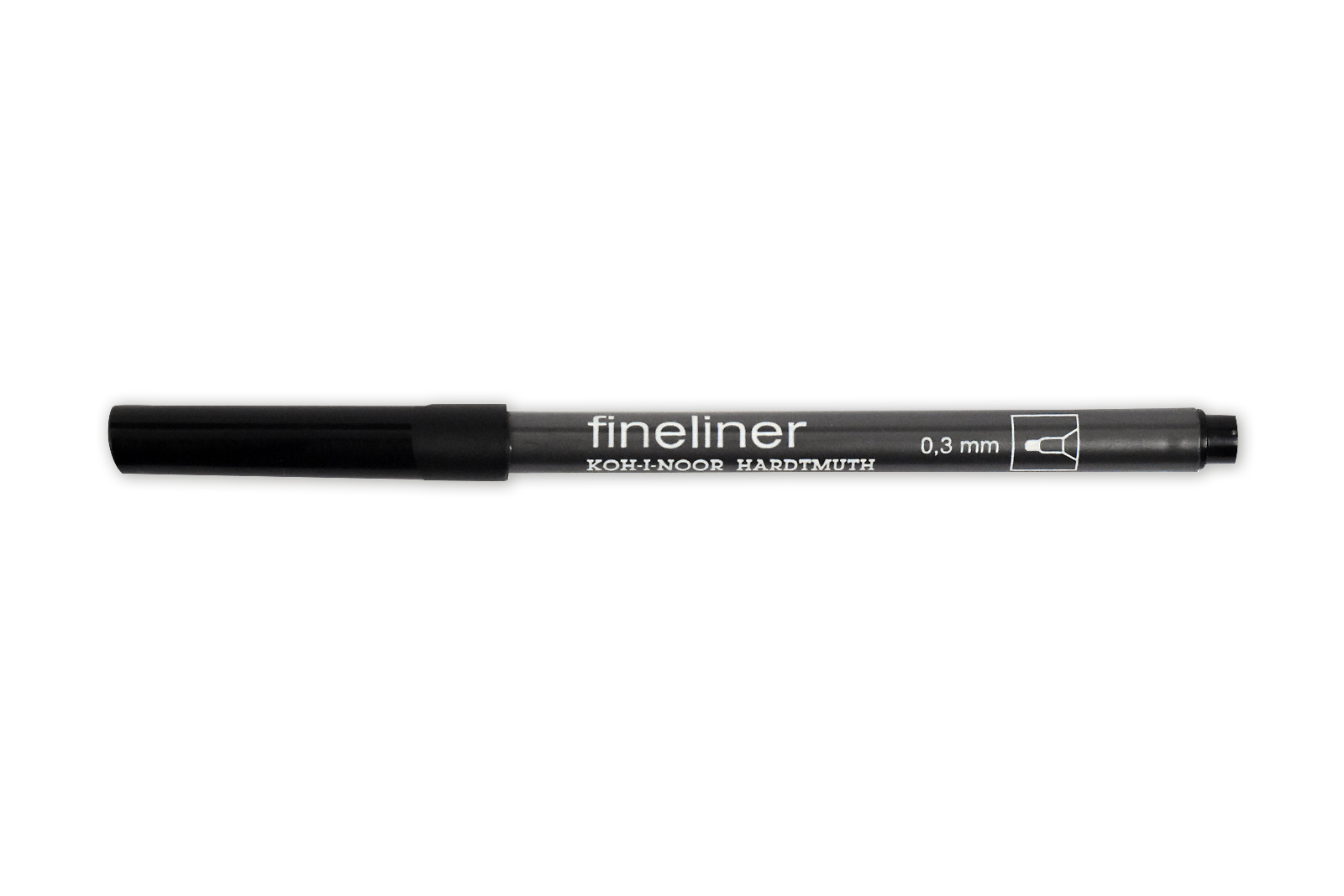 Fineliner - Feinschreiber ,  Rundspitze - 0,3 mm Strichst&#228;rke  / 24 - Black