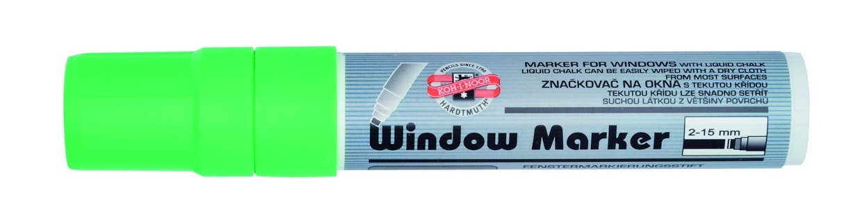 Deko- Marker Fluessigkreide / Gruen  - Jumbo  2 - 15 mm