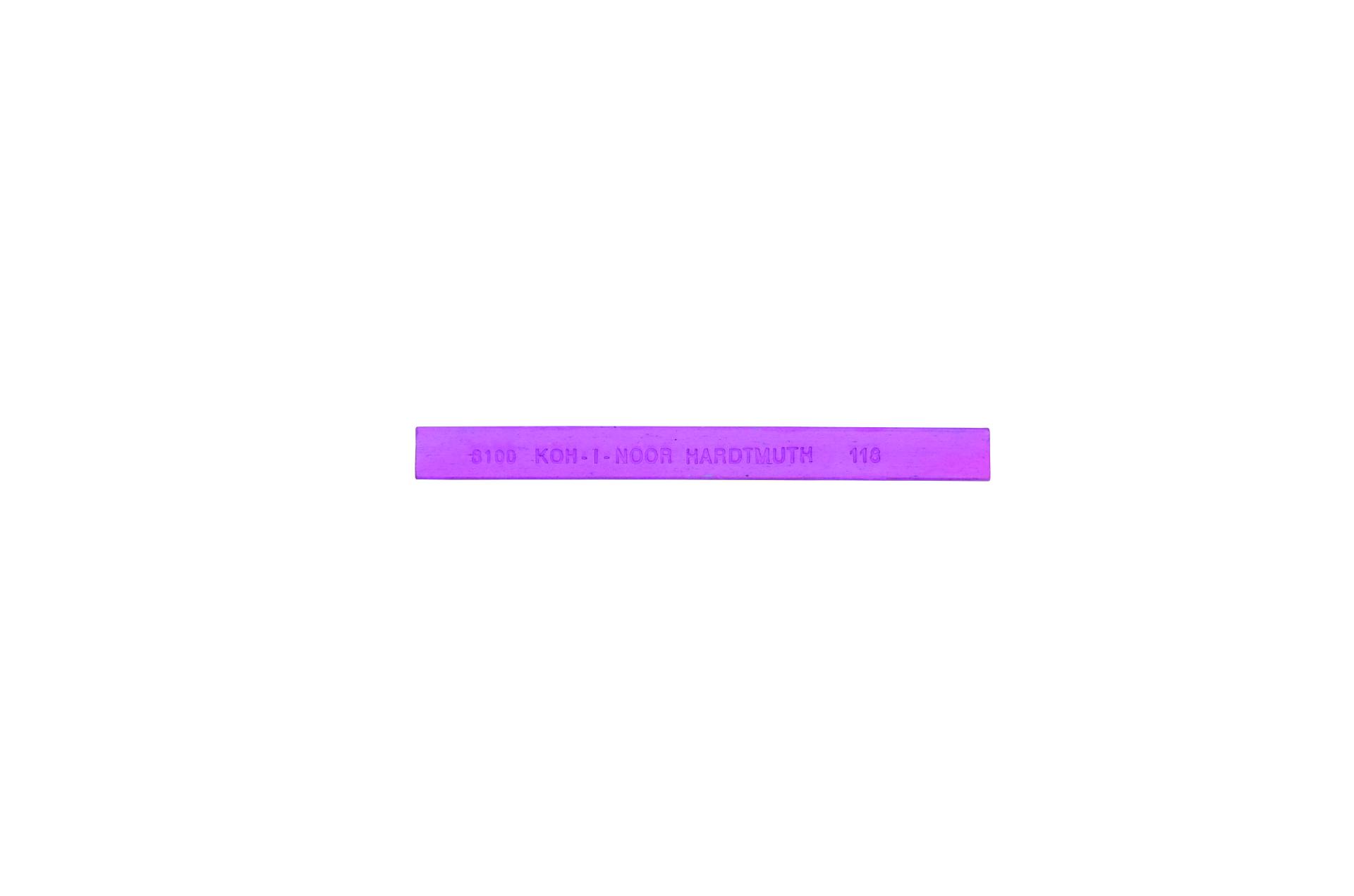 Pastellkreide eckige Hartpastell 12 Stk  - 118 / Dark Violet -