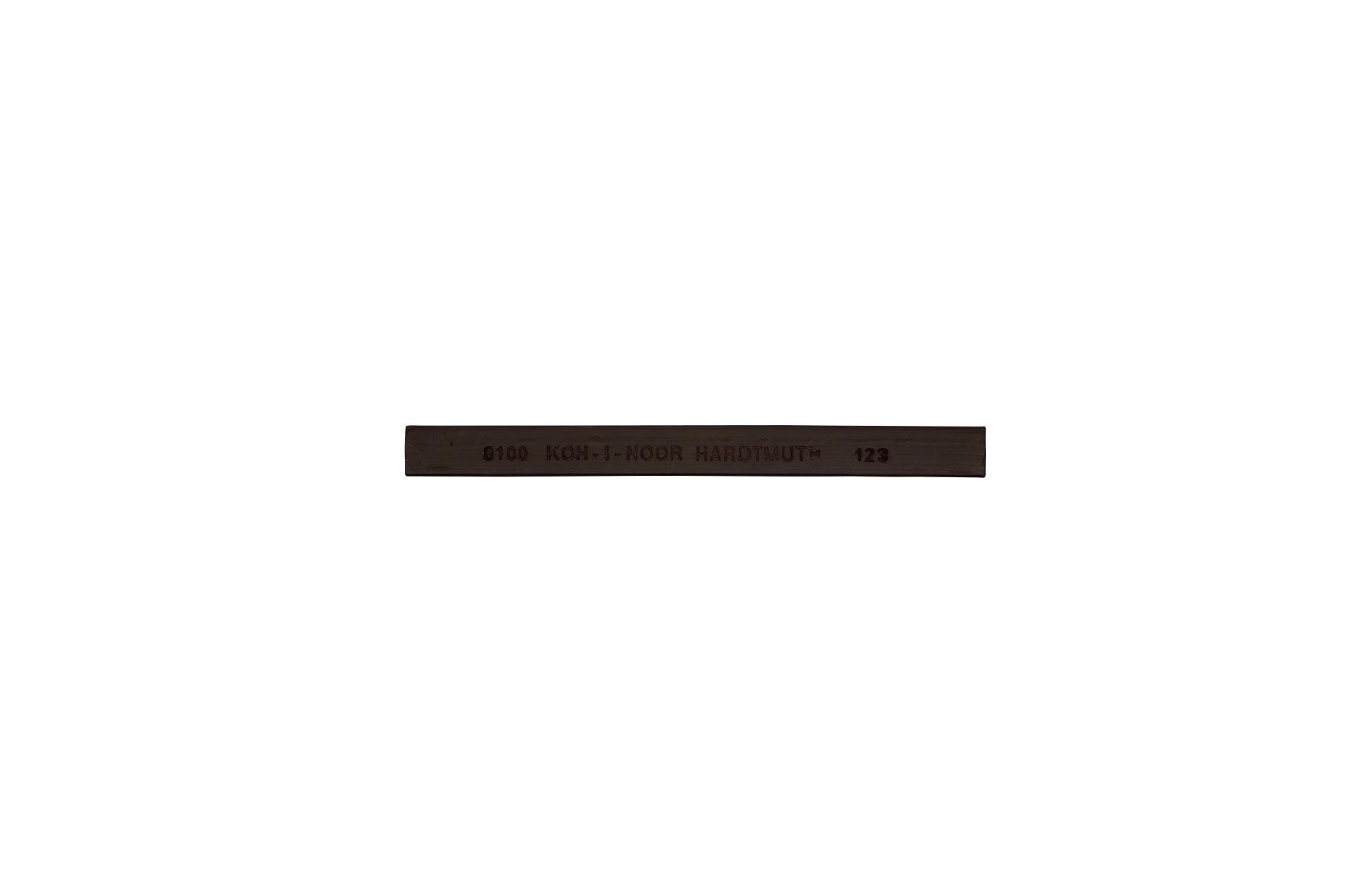 Pastellkreide eckige Hartpastell 12 Stk - 123 / Caput Mortuum -