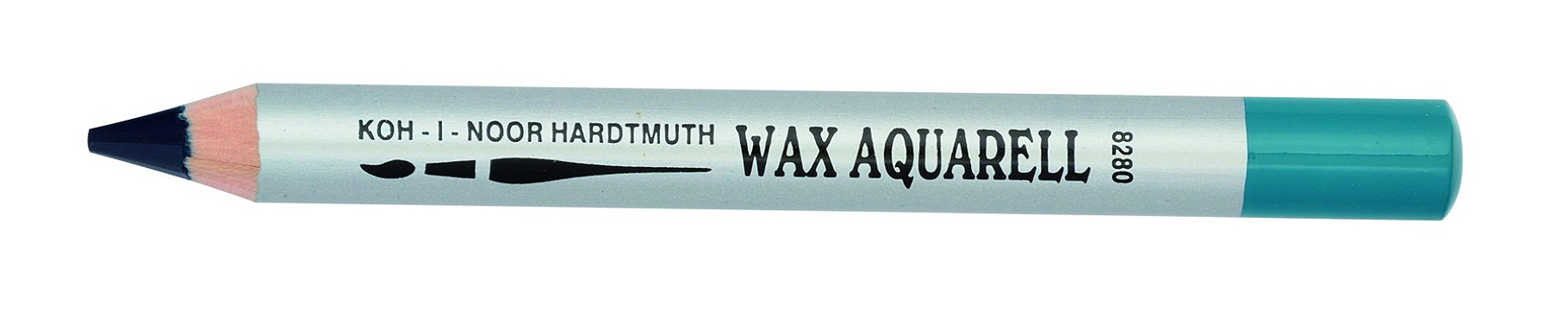 Aquarell- Wachsaquarell Farbstifte - Bluish Green -  4er Pack