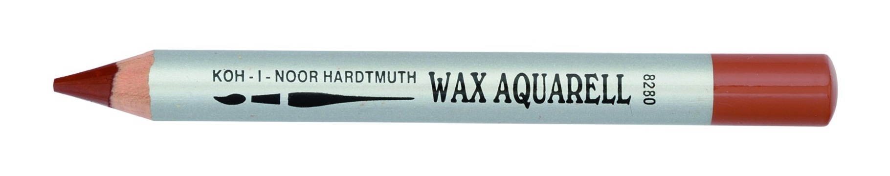 Aquarell- Wachsaquarell Farbstifte - Reddish Brown -  4er Pack