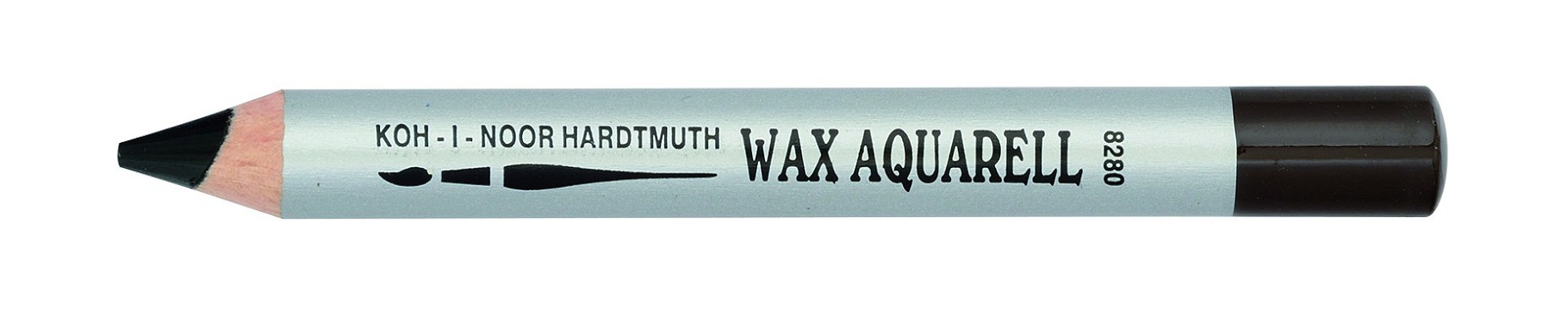 Aquarell- Wachsaquarell Farbstifte - Dark Brown -  4er Pack