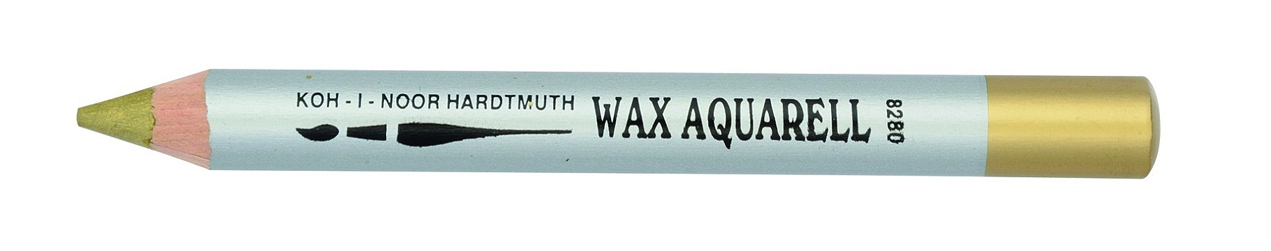 Aquarell- Wachsaquarell Farbstifte - Standard Gold  -  4er Pack