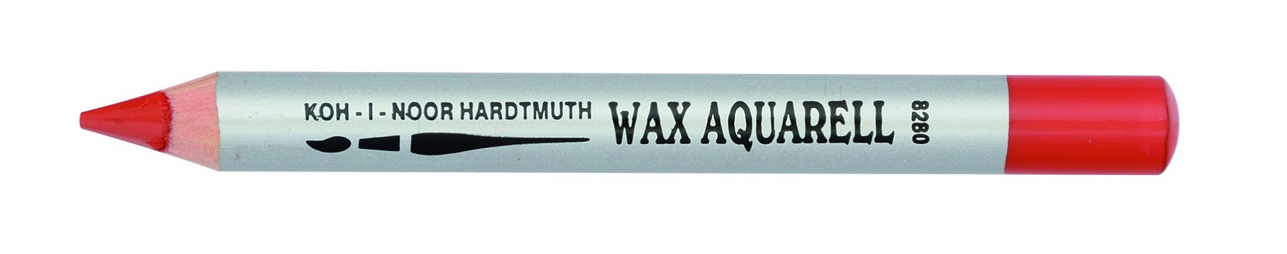 Aquarell- Wachsaquarell Farbstifte - Scarlet Red Dark  -  4er Pack