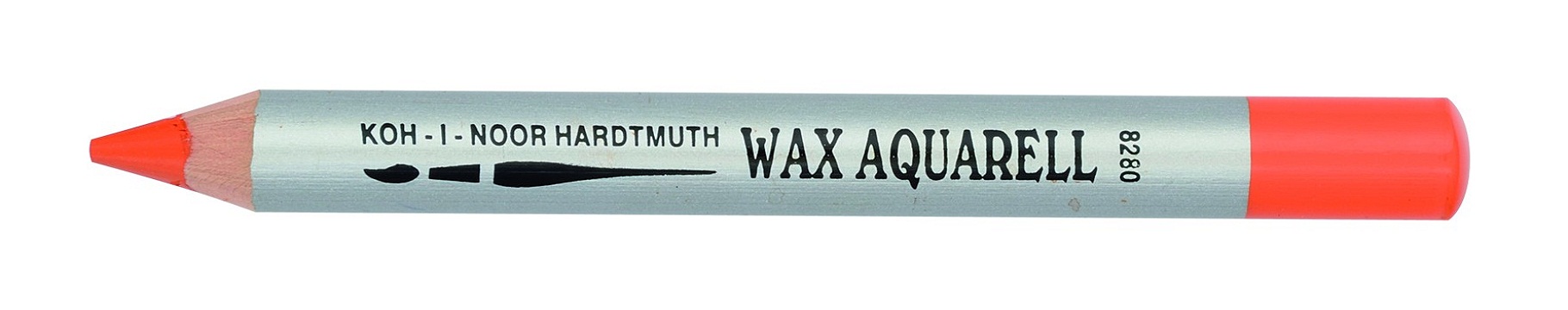 Aquarell- Wachsaquarell Farbstifte - Reddish Orange -  4er Pack
