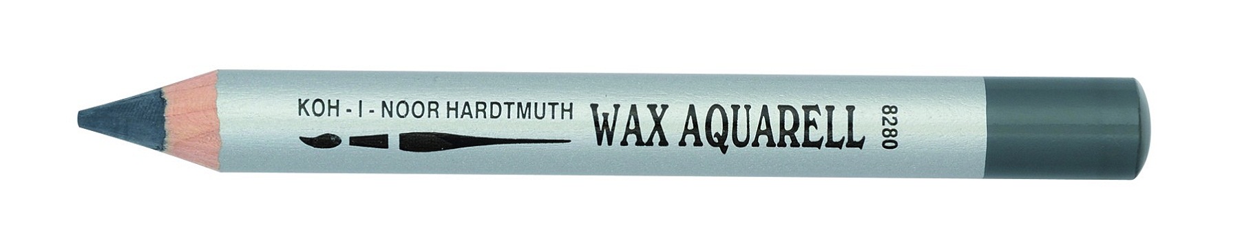 Aquarell- Wachsaquarell Farbstifte - Medium Grey -  4er Pack