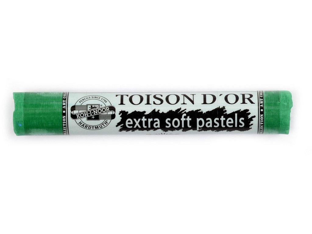 Pastellkreide-  runde extra weiche Softpastellkreide 12er Pack  - 150 /  Light Chromium Green -