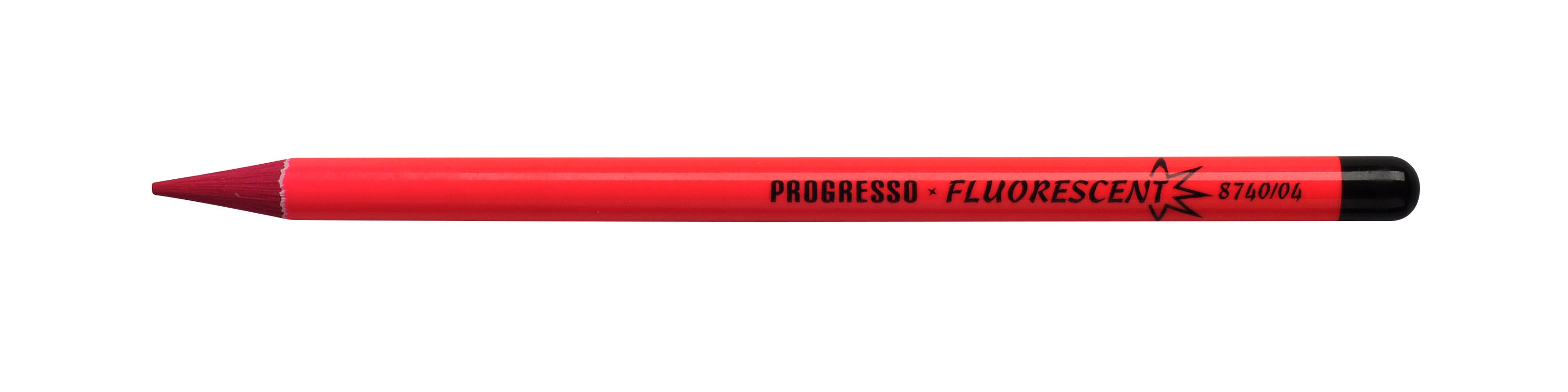 Progresso &quot; Fluorescent  &quot;  Schul- Vollminenfarbstifte - Magenta - , im 6er Pack