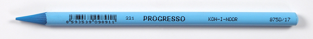 Progresso Schul- Vollminenfarbstifte 12 Stk  - 17 / Light Blue -
