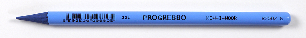 Progresso Schul- Vollminenfarbstifte 12 Stk  - 6 / Cobalt Blue -