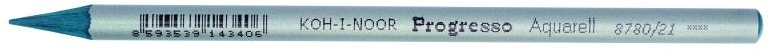 Progresso Aquarell- Vollminenfarbstifte 12 St&#252;ck  - 21 / Bluish Green -