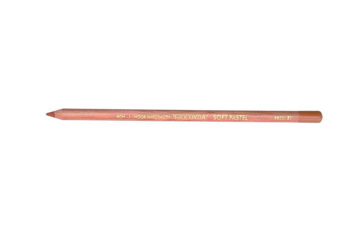 Pastellkreidestifte - Softpastell 12 St&#252;ck  - 51 / English Red