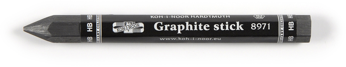 Graphitbl&#246;cke extra dicke Vollminenstifte - Gradation HB - im 12er Pack