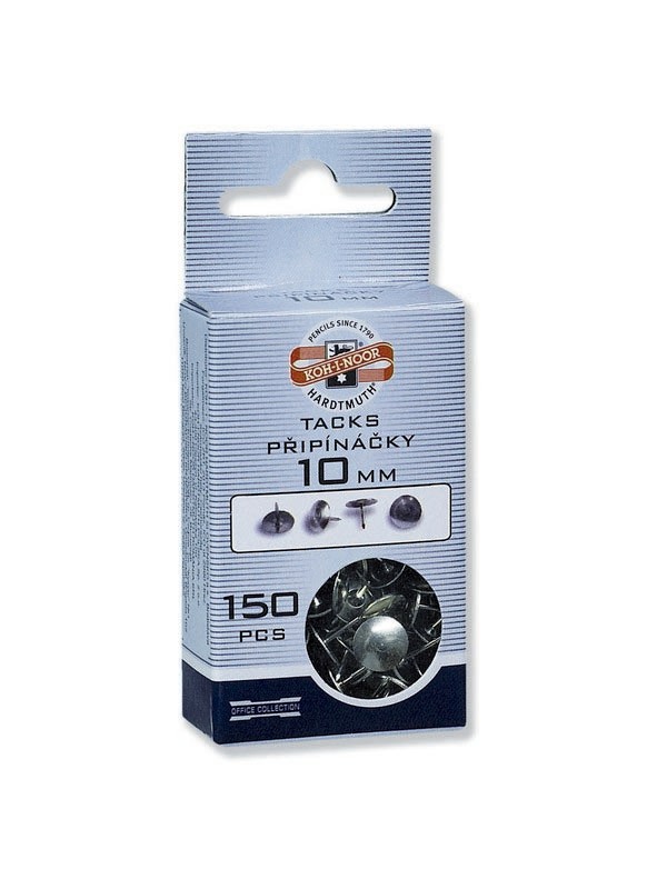 Reisszwecken - Reissn&#228;gel   Metall , silber 10 mm / 150 St&#252;ck