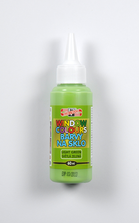 Fenstermalfarbe 60 ml  Glasmalfarbe  -  Light Green  -