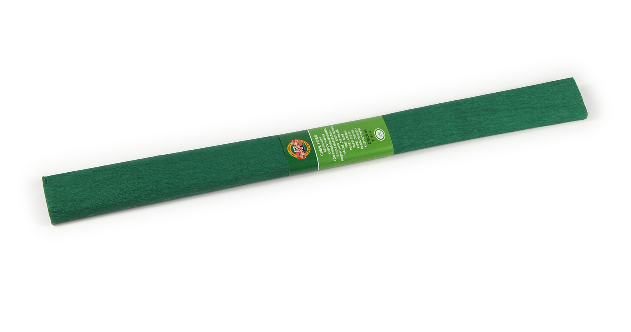Krepp- Papier &quot; Green Dark &quot;  50 cm x 200 cm