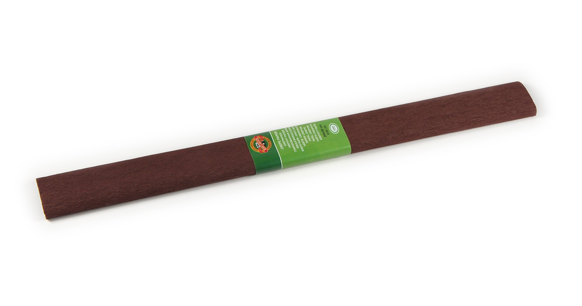 Krepp- Papier &quot; Brown Dark &quot;  50 cm x 200 cm
