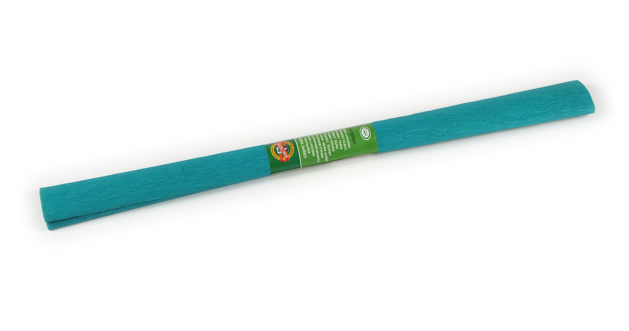 Krepp- Papier &quot; Green Blue &quot;  50 cm x 200 cm