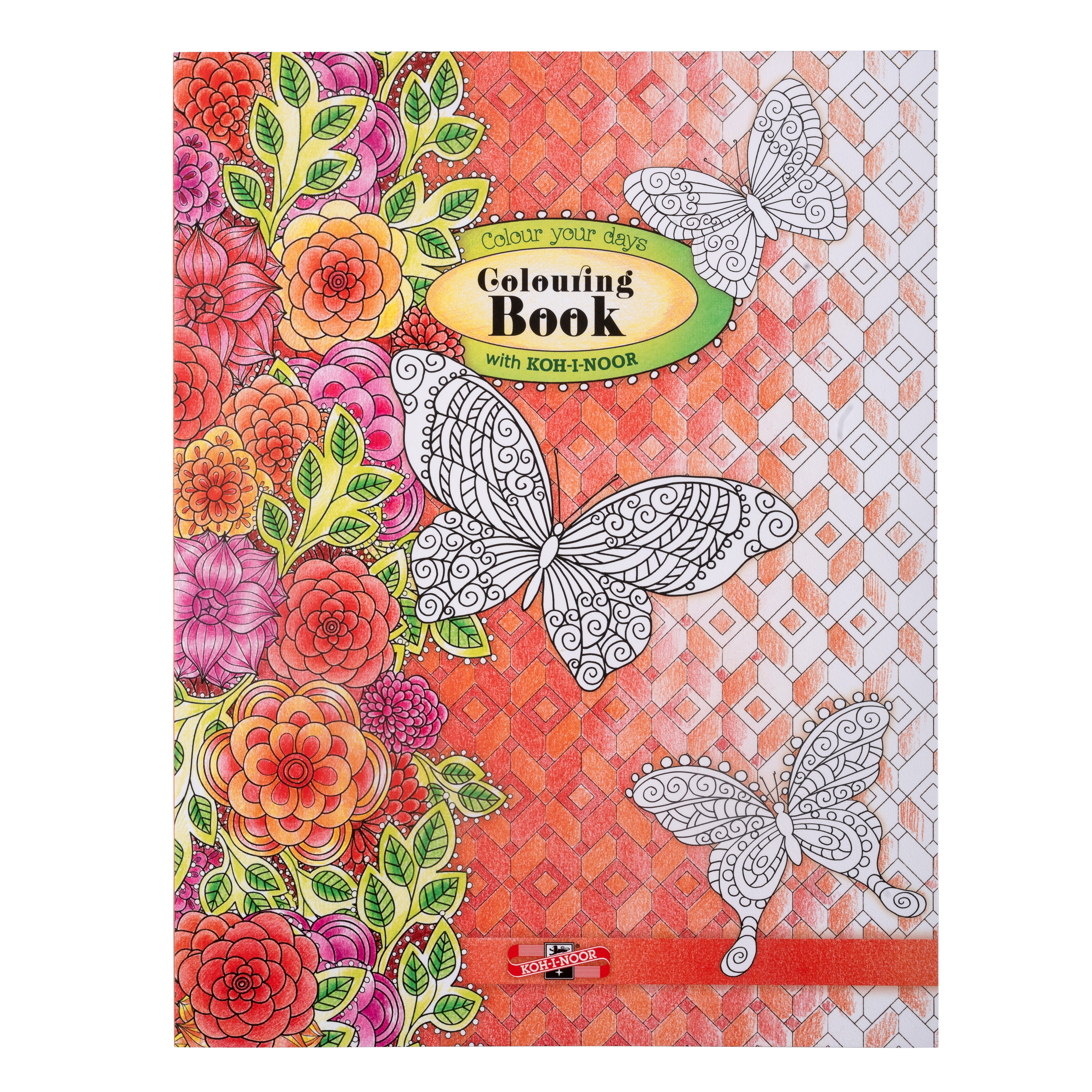 Malbuch f&#252;r Erwachsene Luxus- Version   64 Blatt