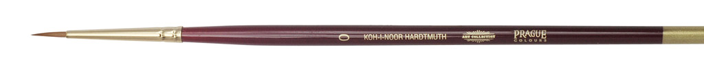 Pinsel  &quot; KOLINSKY &quot; K&#252;nstler - Rundpinsel  -   Gr&#246;sse 0 -