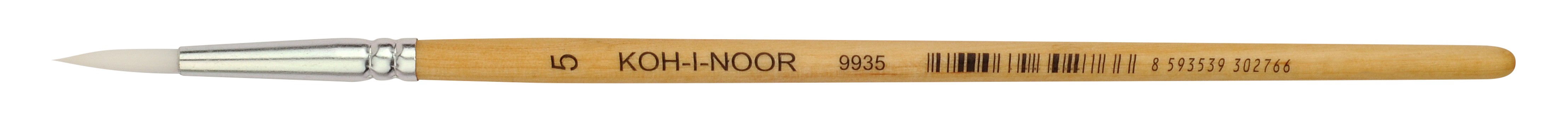 Pinsel  &quot; SYNTHETIC &quot;  Schul - Synthetikhaar / Rundpinsel  -   Groesse  5  