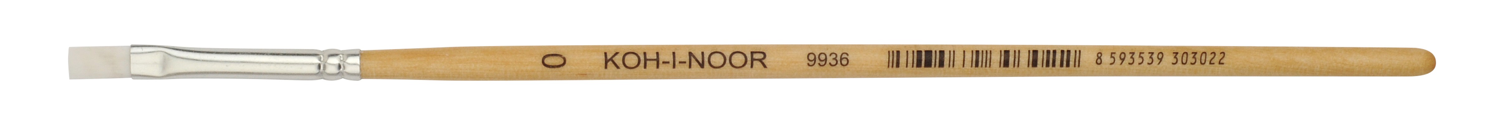 Pinsel  &quot; SYNTHETIC &quot;  Schul - Synthetikhaar / Flachpinsel  -   Gr&#246;sse  0   -