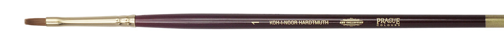 Pinsel  &quot; KOLINSKY &quot; K&#252;nstler - Flachpinsel  -   Gr&#246;sse 1 -