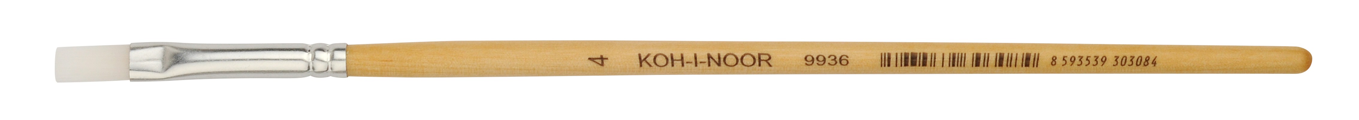 Pinsel  &quot; SYNTHETIC &quot;  Schul - Synthetikhaar / Flachpinsel  -   Gr&#246;sse  4   -