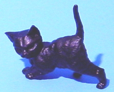 Katze 2cm schwarz 50 Stk