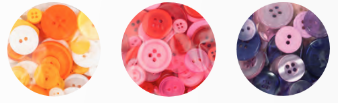 Kn&#246;pfe Mix Ton in Ton, rot