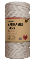Makramee Garn COZY TAUPE 100m, &#216; 3,5mm