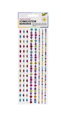 Schmucksteinbordure SWEET CANDY 1 Blatt, selbstklebend