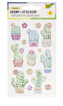 Shiny Sticker CACTUS, 10x16cm