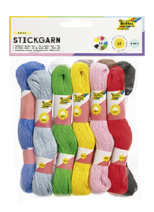 Stickgarn BASIC, 10 Docken &#224; 40m