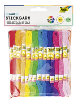 Stickgarn BASIC fein, 52 Docken &#224; 8m
